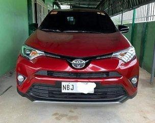Red Toyota Rav4 2018 Automatic Gasoline for sale 