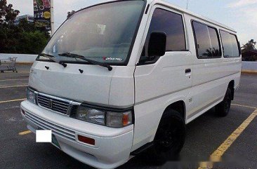 White Nissan Urvan 2013 Manual Diesel for sale 