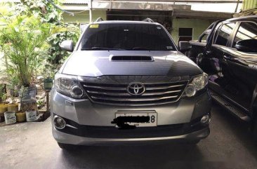 Sell Silver 2014 Toyota Fortuner Automatic Diesel at 168500 km 