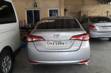 Silver Toyota Vios 2019 Automatic Gasoline for sale  