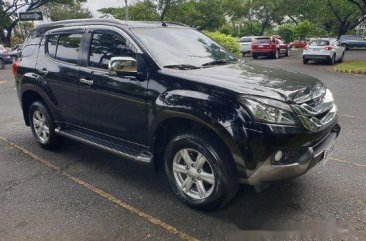 Sell Black 2015 Isuzu Mu-X at 59000 km 