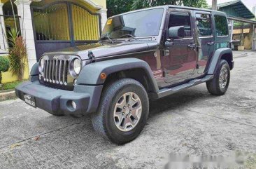 Grey Jeep Wrangler 2017 for sale in Cavite