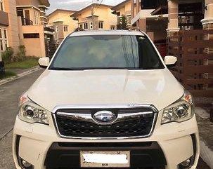 Sell White 2014 Subaru Forester Automatic Gasoline at 44000 km 