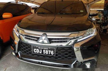 Black Mitsubishi Montero Sport 2016 at 34000 km for sale