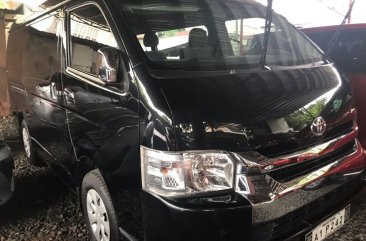 Selling Black Toyota Hiace 2018 in Quezon City 