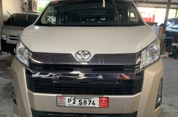 Pearlwhite Toyota Hiace 2019 for sale in Quezon City 