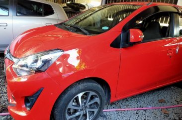 Sell Red 2019 Toyota Wigo in Quezon City