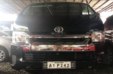 Selling Black Toyota Hiace 2018 in Quezon City 