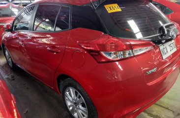 Selling Red Toyota Yaris 2018 in Quezon City