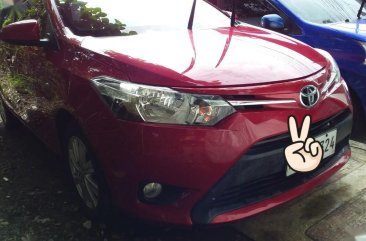 Red Toyota Vios 2018 for sale in Quezon City