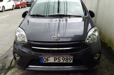 Selling Gray Toyota Wigo 2016 in Quezon City