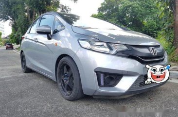 Silver Honda Jazz 2017 for sale in Quezon City