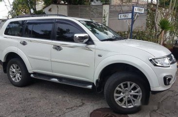 White Mitsubishi Montero Sport 2015 at 110000 km for sale 