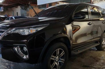 Selling Brown Toyota Fortuner 2018 Manual Diesel  