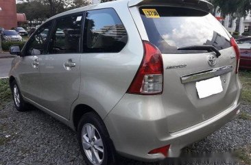 Selling Beige Toyota Avanza 2014 at 80000 km 