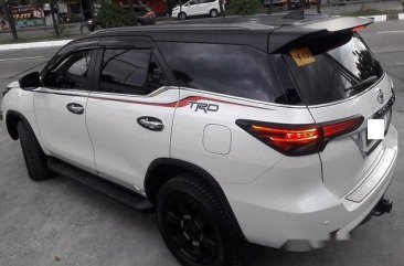 White Toyota Fortuner 2016 Automatic Diesel for sale 