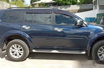 Blue Mitsubishi Montero Sport 2014 at 40000 km for sale 