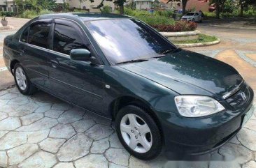 Sell Green 2001 Honda Civic Automatic Gasoline 