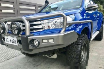 Sell Blue 2016 Toyota Hilux Automatic Diesel at 12000 km 