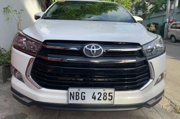 White Toyota Innova 2019 for sale in Quezon City 