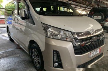 Selling White Toyota Hiace 2019 in Quezon City 