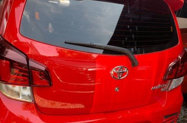 Selling Red Toyota Wigo 2019 in Quezon City