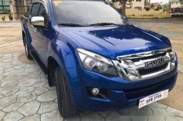 Blue Isuzu D-Max 2016 Manual Diesel for sale 