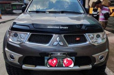 Sell Brown 2013 Mitsubishi Montero Sport Automatic Diesel 