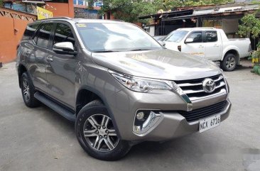 Selling Grey Toyota Fortuner 2017 Automatic Diesel at 27000 km 