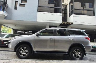 Silver Toyota Fortuner 2018 for sale in Quezon City 