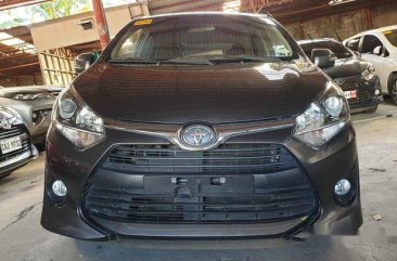 Grey Toyota Wigo 2018 Automatic Gasoline for sale 