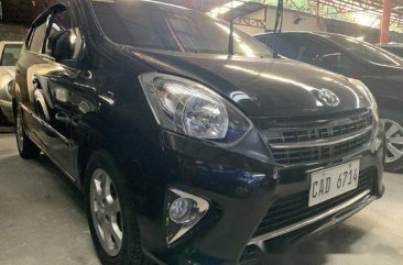 Black Toyota Wigo 2017 for sale in Quezon City 