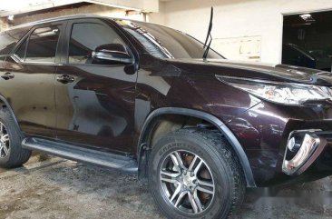 Selling Brown Toyota Fortuner 2018 Manual Diesel  