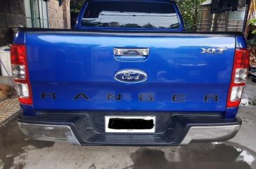 Sell Blue 2014 Ford Ranger at 99000 km 