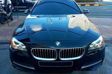 Black Bmw 520D 2016 Automatic Diesel for sale 