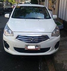 Selling White Mitsubishi Mirage G4 2015 Manual Gasoline  