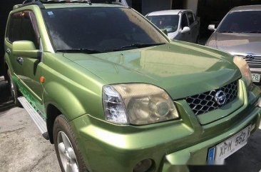 Selling Green Nissan X-Trail 2004 Automatic Gasoline  