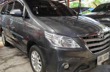 Grey Toyota Innova 2015 for sale in Quezon City