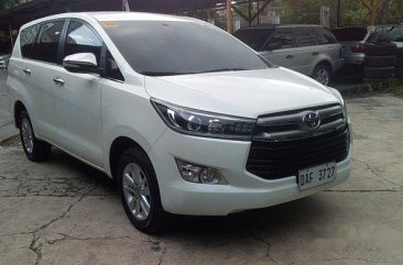 Sell White 2017 Toyota Innova Automatic Diesel at 24000 km 