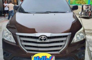 Brown Toyota Innova 2015 Manual Diesel for sale