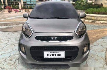 Sell Grey 2016 Kia Picanto in Cebu 