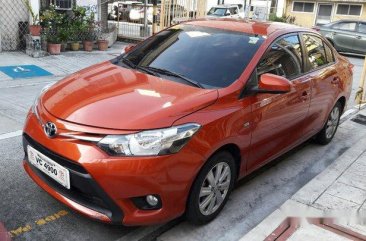 Sell Orange 2016 Toyota Vios at 28000 km 