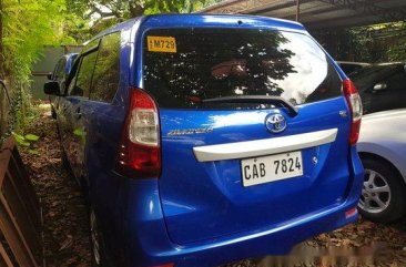 Blue Toyota Avanza 2018 for sale in Quezon City