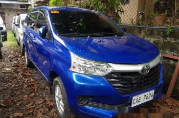 Blue Toyota Avanza 2018 for sale in Quezon City