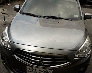 Grey Mitsubishi Mirage g4 2015 at 50000 km for sale 