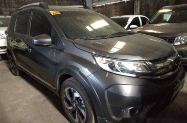 Grey Honda BR-V 2018 Automatic Gasoline for sale 