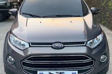 Selling Grey Ford Ecosport 2018 Automatic Gasoline 