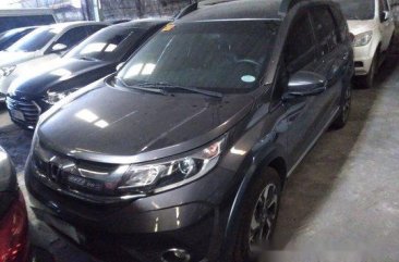 Grey Honda BR-V 2018 Automatic Gasoline for sale 