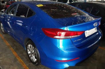 Selling Blue Hyundai Elantra 2018 in Marikina