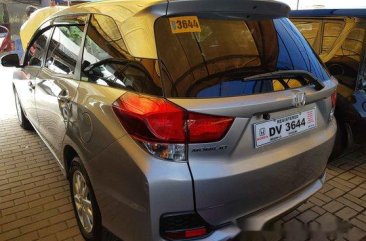 Grey Honda Mobilio 2016 for sale in Marikina